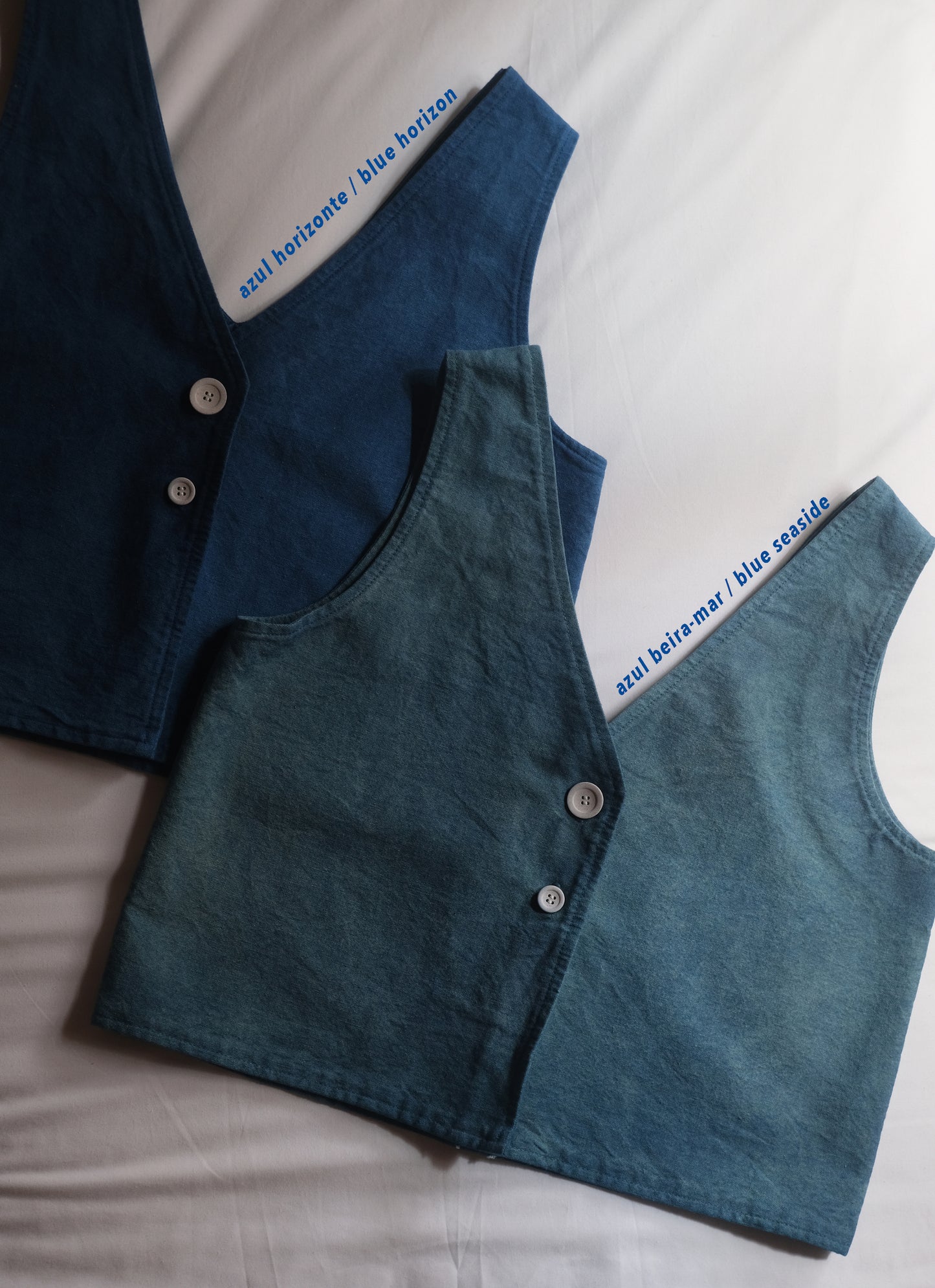 Cropped Top SARA em AZUL VICENTINO