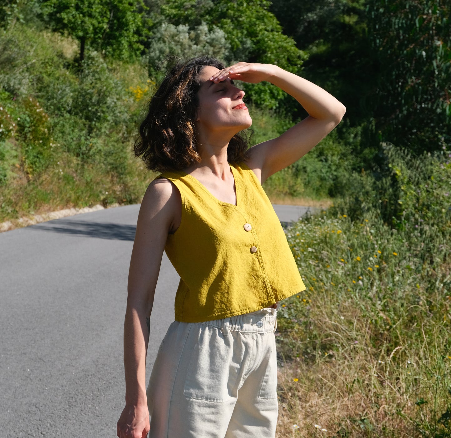 Cropped top SARA